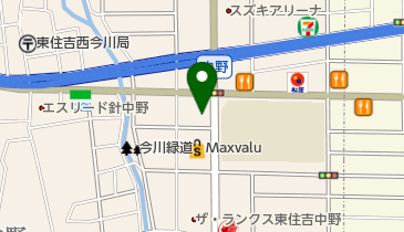 ピッツエリアグラーノの地図画像