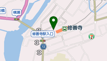 IZU-La SHUZENJI そば処の地図画像