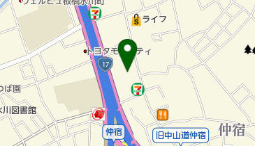 鳥ひでの地図画像