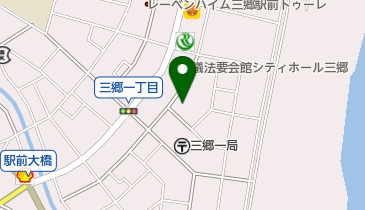 横堀餃子の地図画像