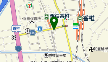 オステリアドイタリア オリーブ 香椎店の地図画像