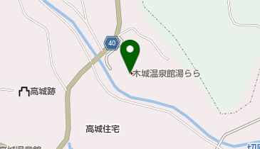 食事処 湯らら亭の地図画像