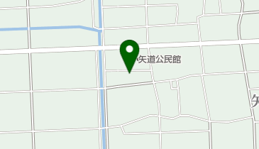 矢道茶房の地図画像