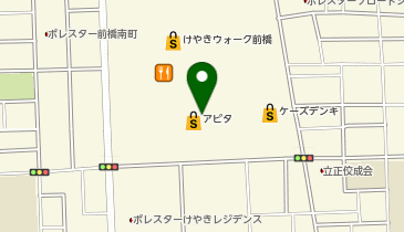 紅虎餃子房 けやきウォーク前橋の地図画像
