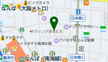 喜多郎寿し なんば店の地図画像