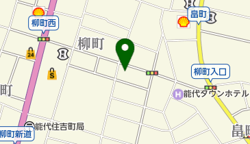 かふく亭の地図画像