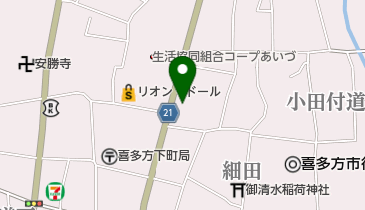 スペイン風バル 喜多方balの地図画像