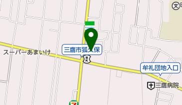 カ笑ル食堂の地図画像