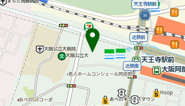 串かつ でんがな あべのルシアス店の地図画像