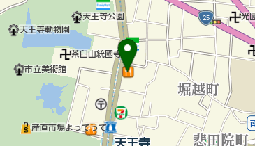 マトバコーヒ店の地図画像