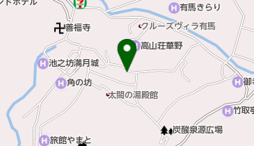 有馬ジェラテリアスタジオーネの地図画像