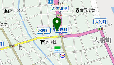 焼鳥番長 びっくり串の地図画像