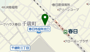 角打ち酒のフヨーの地図画像
