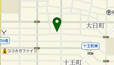 珈琲店 梟の地図画像