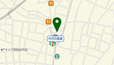 串かつ でんがな 下北沢店の地図画像