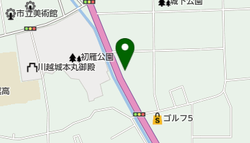 ニューマハラジャ川越の地図画像