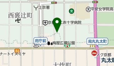 京都カレー製作所 カリルの地図画像