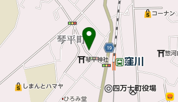 珈琲館どなあの地図画像