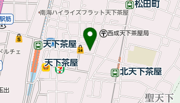 山王園 天下茶屋店の地図画像