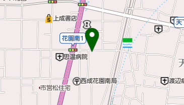 山王園の地図画像
