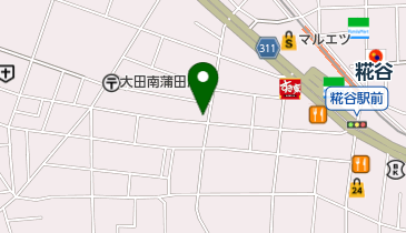 有馬屋酒店の地図画像