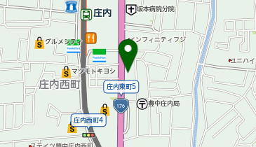 東町珈琲店の地図画像