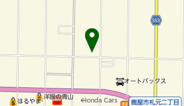 彩香亭の地図画像