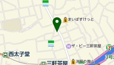 ブーランジェリーボヌール 三軒茶屋店の地図画像
