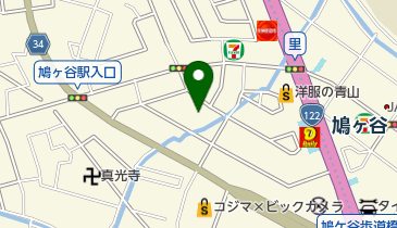 Pain Pigeonの地図画像