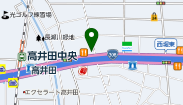 天丼・天ぷら本舗 さん天 高井田店の地図画像