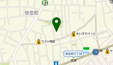 ラーメン 文多の地図画像