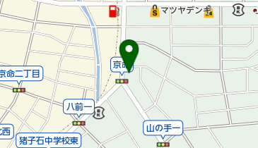 大阪やき三太 山の手店の地図画像