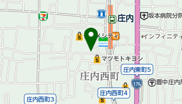 喫茶レインボーの地図画像