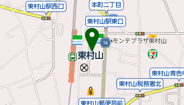 東来聚の地図画像