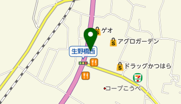 牛蔵の地図画像