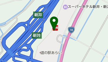 きときと寿しあらい道の駅店の地図画像
