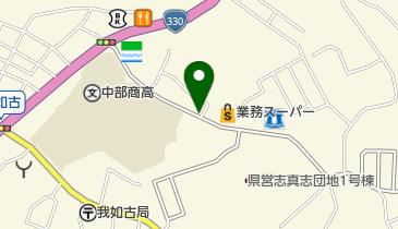 宮古そば なかよしの地図画像