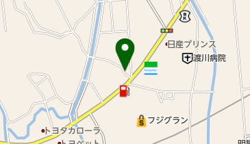 やまびこの地図画像