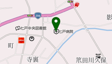 食堂プラタナスの地図画像