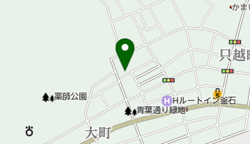 タウンホールの地図画像