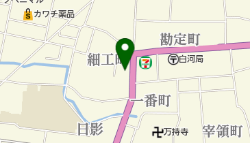 Chinese Dining 四川の地図画像