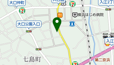 うおや 大口通店の地図画像