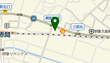 くら川の地図画像