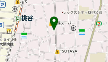 桜亭の地図画像