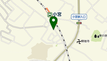 COCOカフェの地図画像