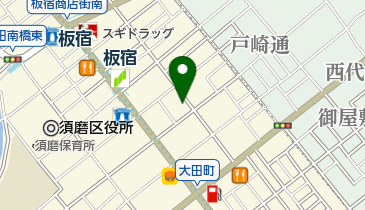 タバサ食堂の地図画像