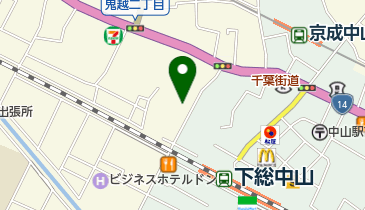 おでん まちのひの地図画像