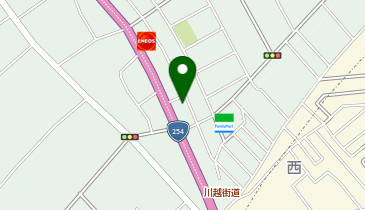 北海道生まれ 和食処とんでん 川越熊野店の地図画像