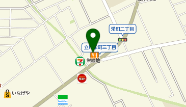 北海道生まれ 和食処とんでん 立川栄町店の地図画像