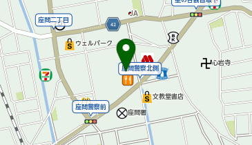 北海道生まれ 和食処とんでん 座間入谷店の地図画像